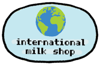 international milk shop logo